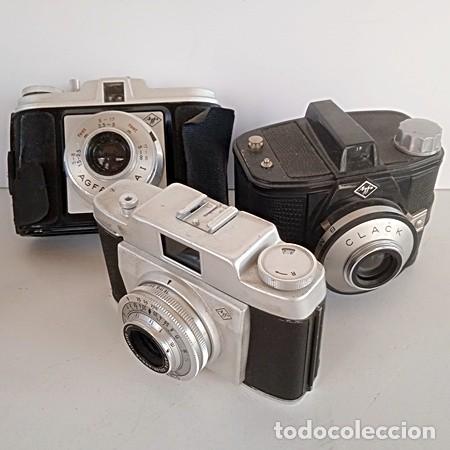 Coleccionismo: C&aacute;maras fotogr&aacute;ficas Agfa lote de 3