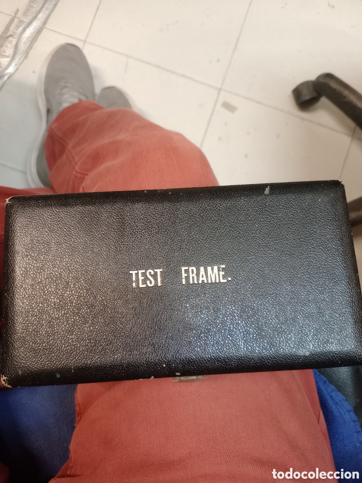 Coleccionismo: &Oacute;ptica Test Frame antiguo