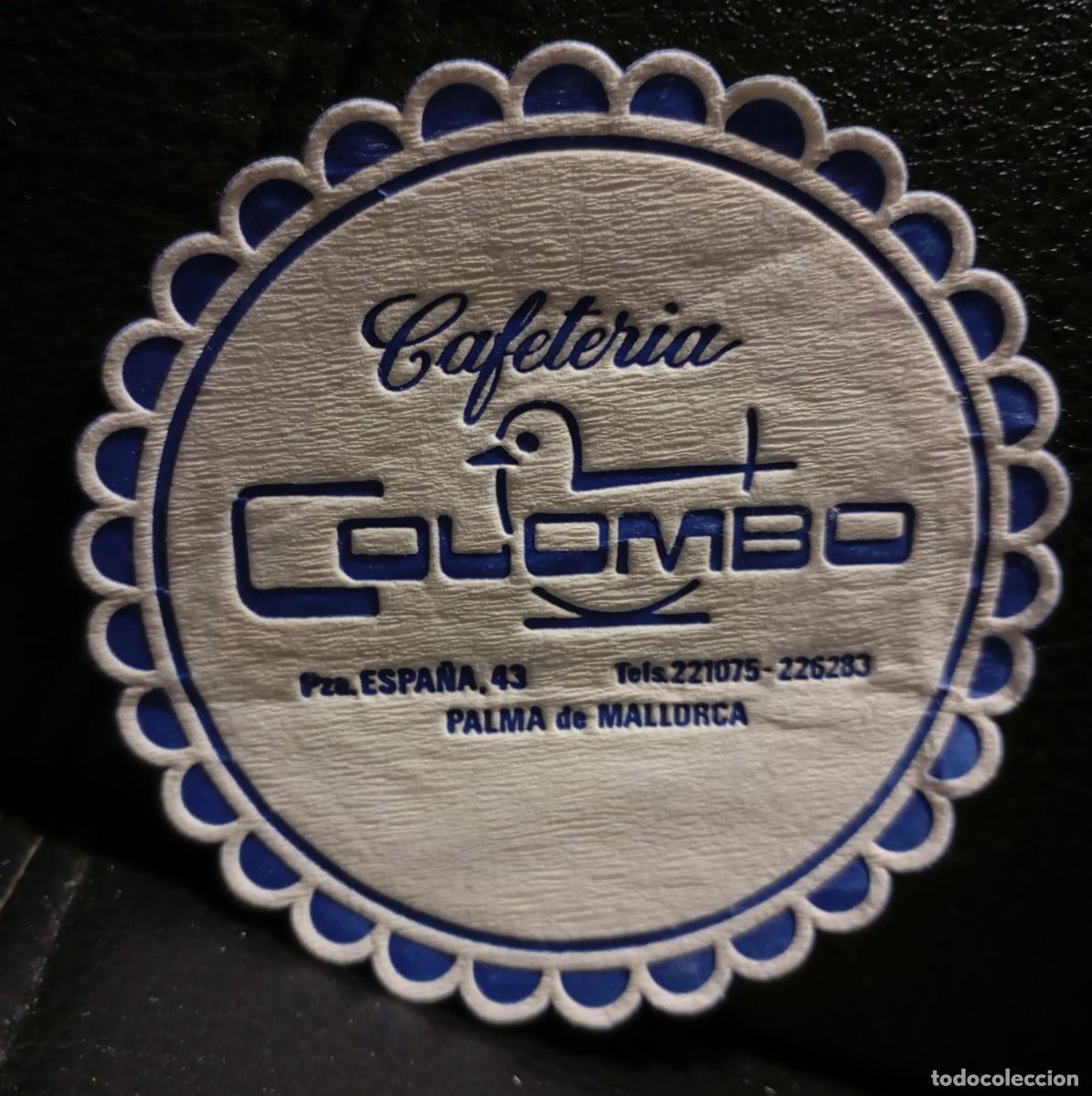Sammeln: CAFETERIA COLOMBO - POSAVASOS - PALMA DE MALLORCA - CERVEZA - REFRESCOS - SIDRA - BITTER