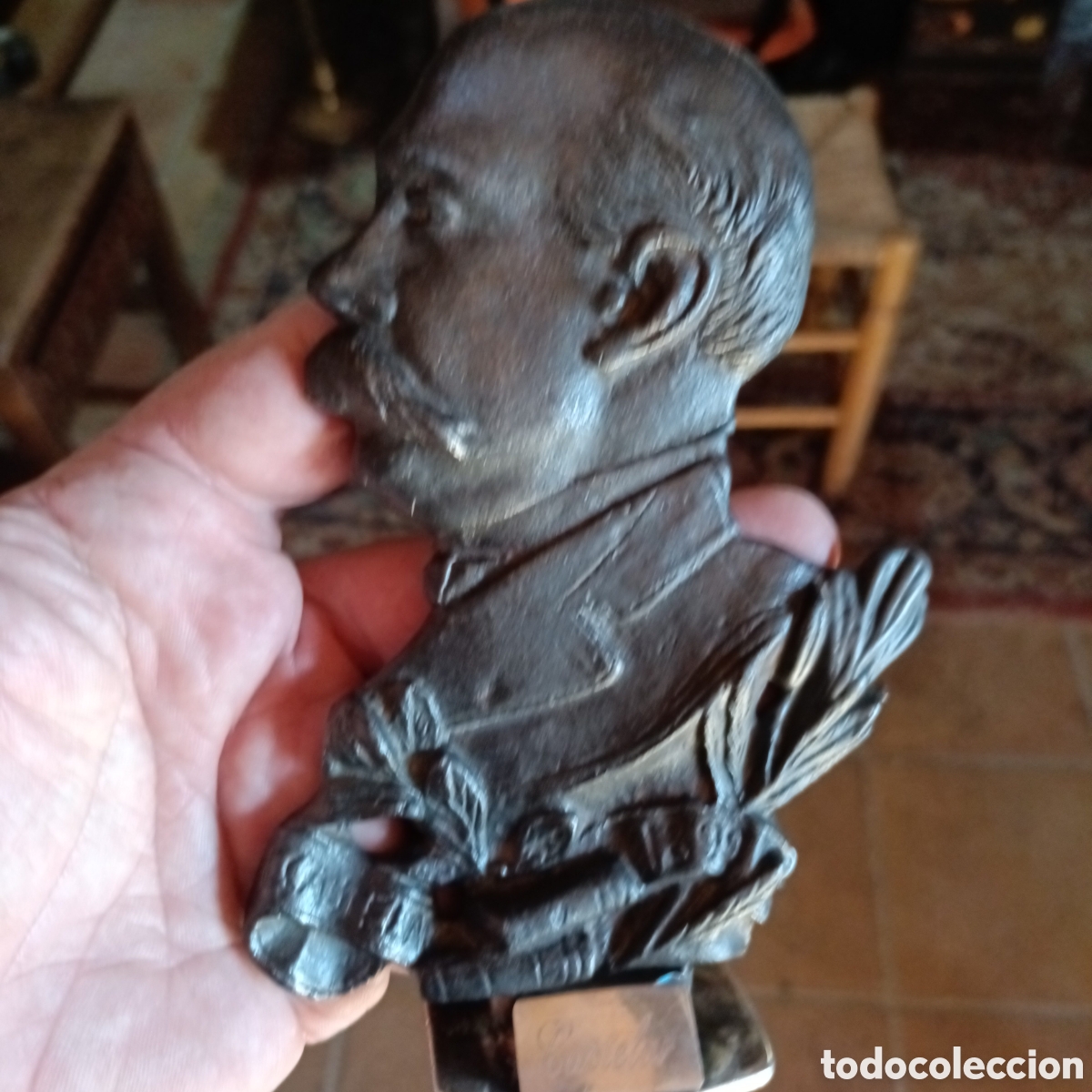 Coleccionismo: Busto o esfinge de Emilio Castelar