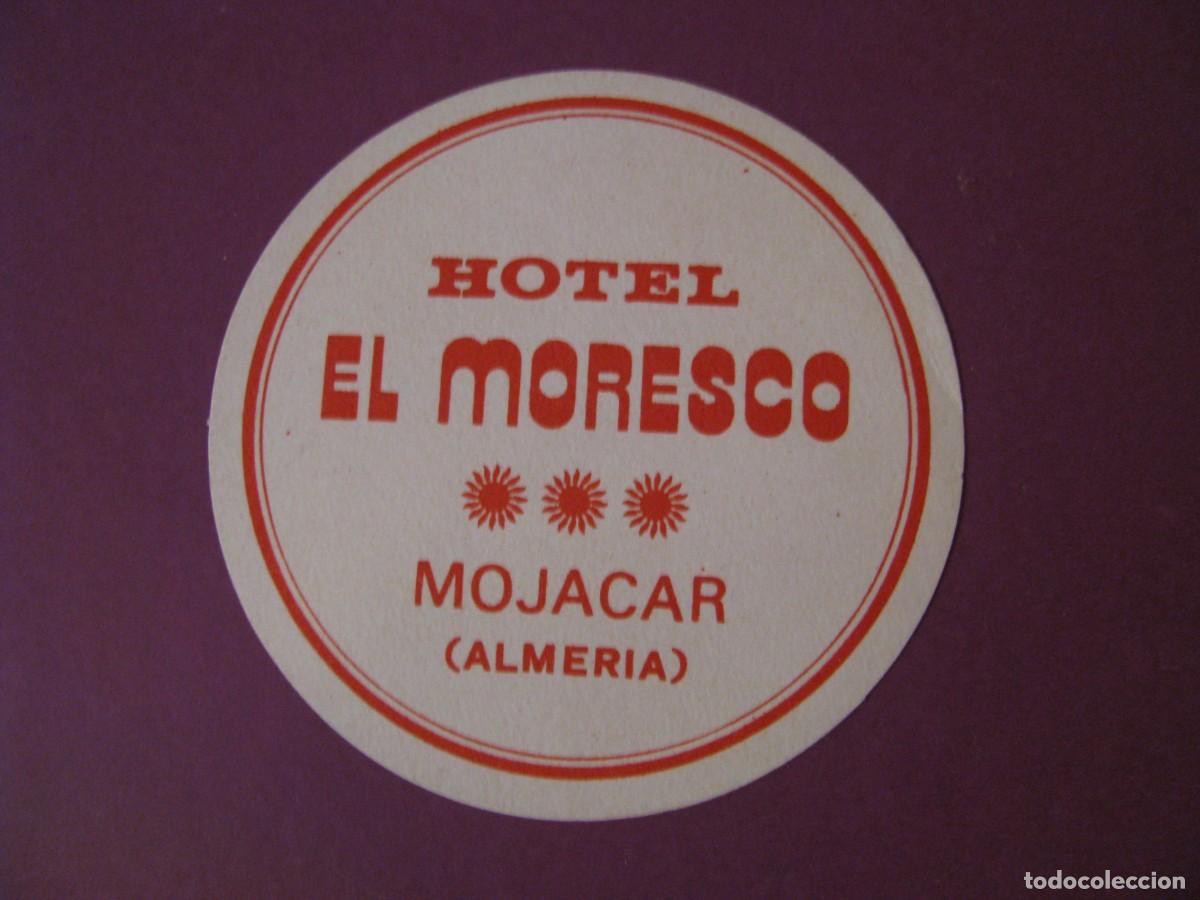 Coleccionismo: POSAVASOS HOTEL EL MORESCO. MOJACAR (ALMERIA)