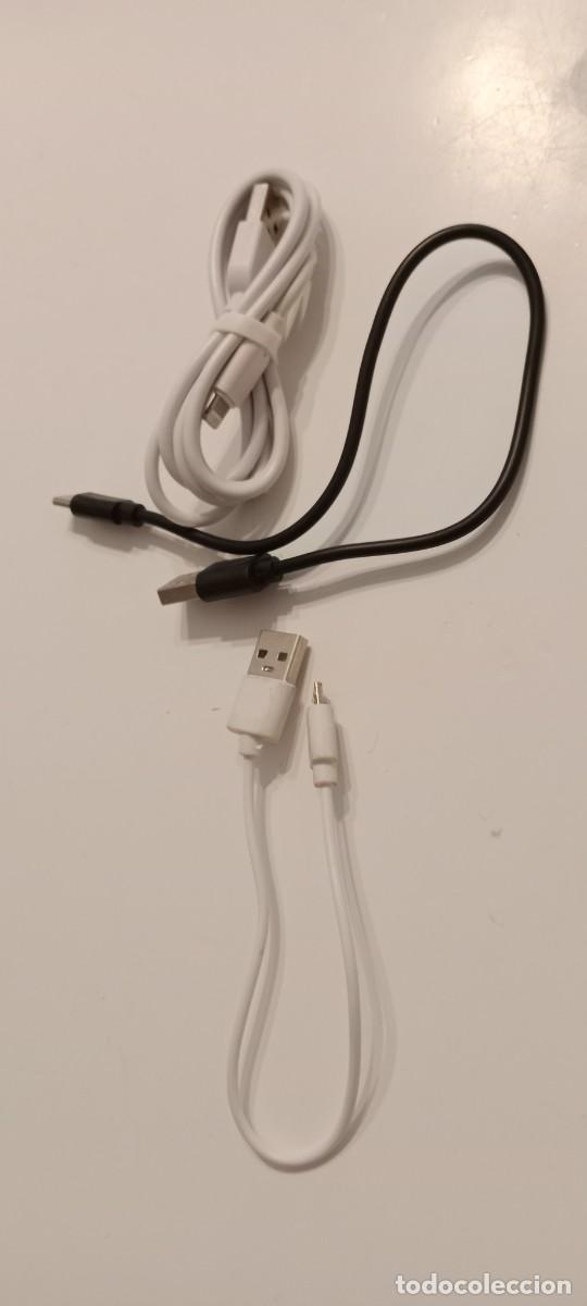 Coleccionismo: LOTE DE 3 CABLES DE CARGADORES EL DE FOTO C-AMC
