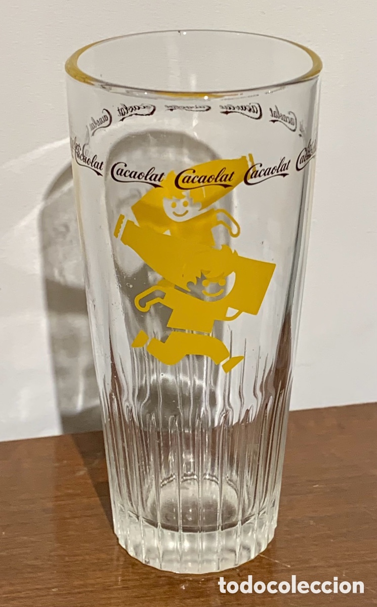 Coleccionismo: Vaso de cristal. Publicidad CACSOLAT. Edici&oacute;n Limitada.