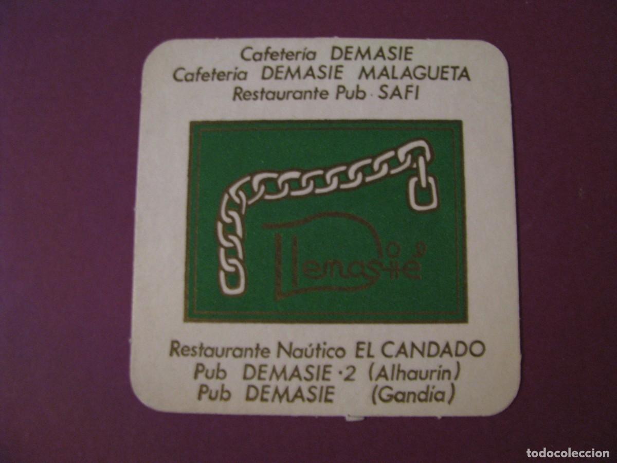 Coleccionismo: POSAVASOS CAFETERIA DEMASIE.