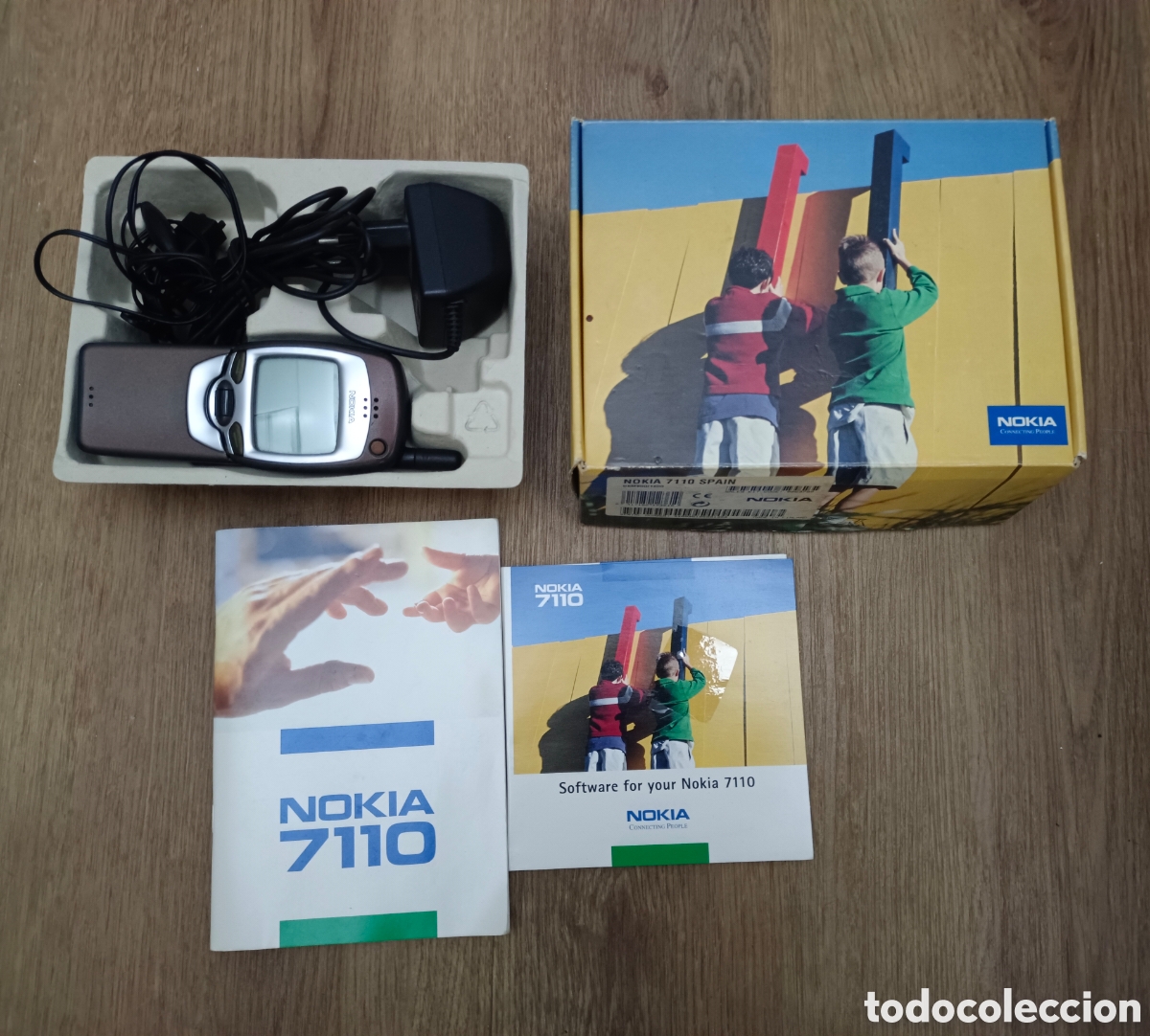 Coleccionismo: Telefono nokia 7110 &rdquo; matrix &rdquo; en caja