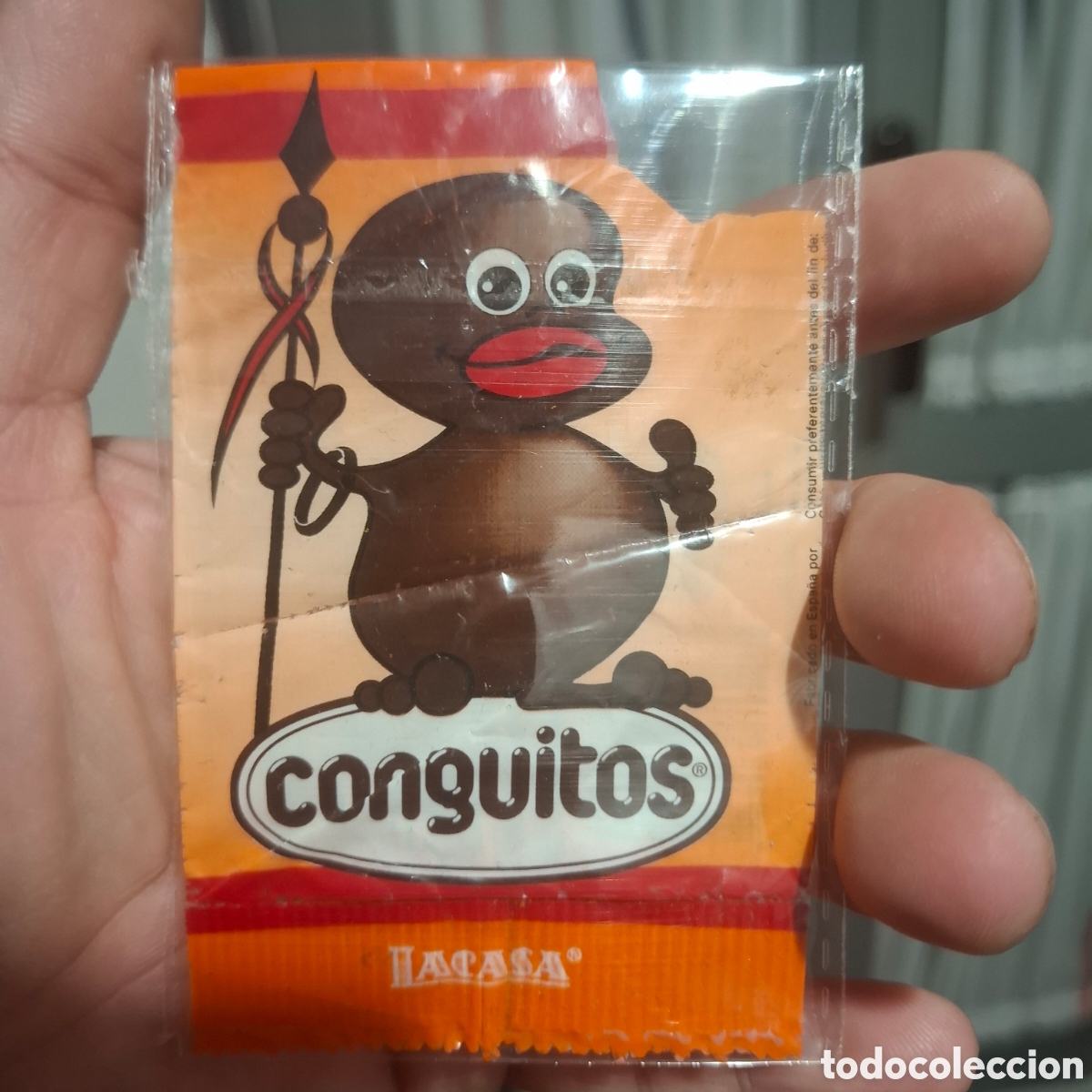 Coleccionismo: Bolsa de conguitos fecha mayo 1998
