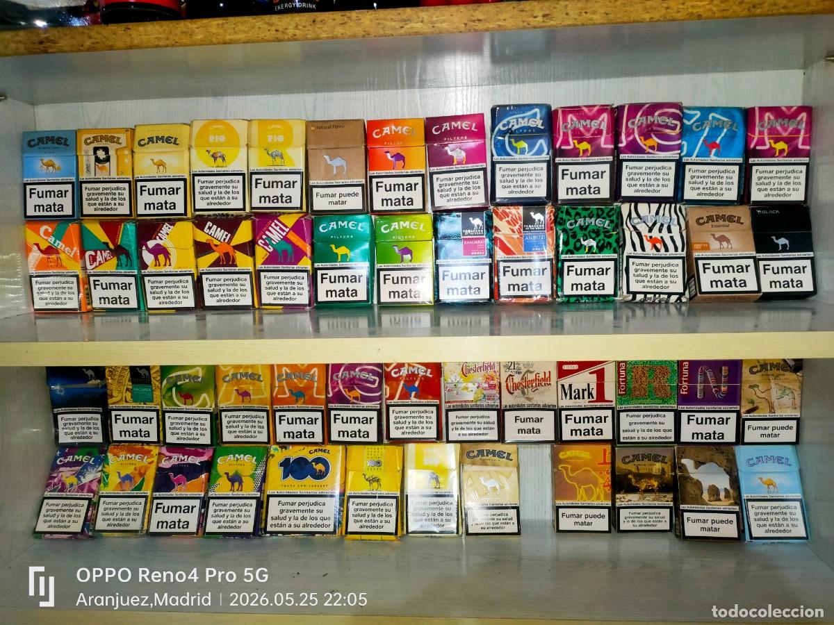 Coleccionismo: Lote Colecci&oacute;n Cajetillas de Tabaco Vac&iacute;as
