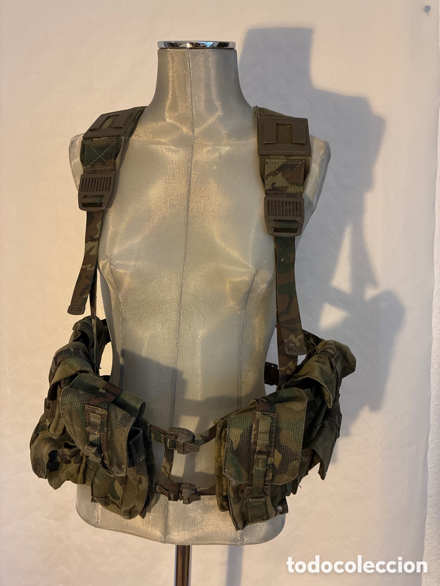 Coleccionismo: Ce&ntilde;idor trinchas militar Valle boscoso