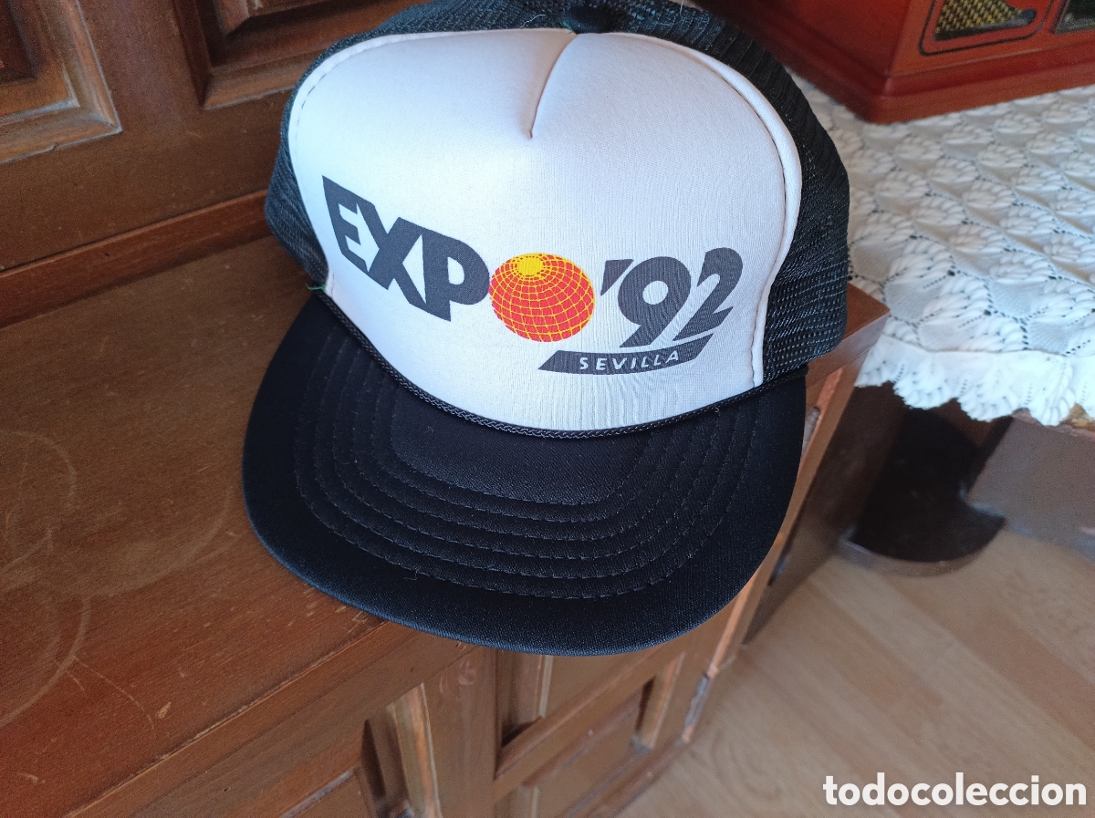 Coleccionismo: Gorra deportiva conmemorativa de la Expo 92