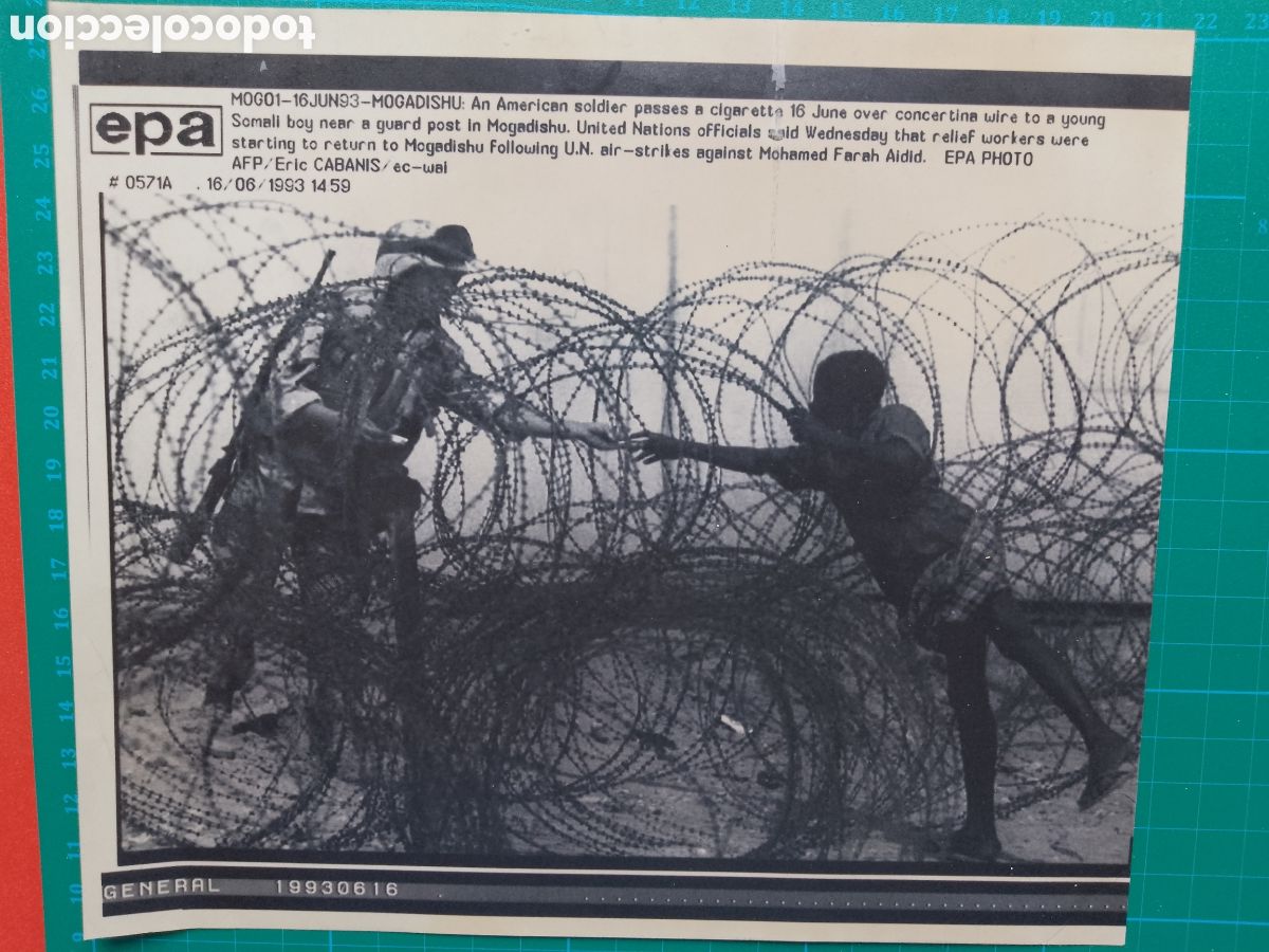 Coleccionismo: TELETIPO EP AHOTO 1993 - MOGADISHU . WAR