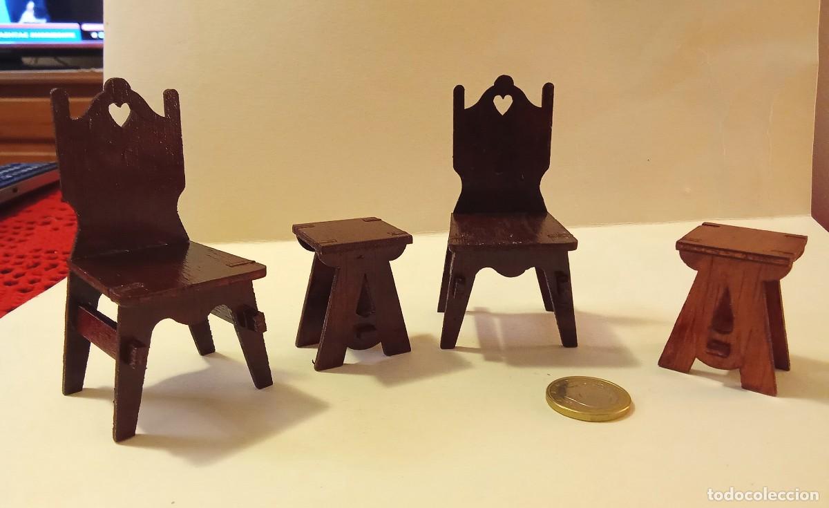 Coleccionismo: Colecci&oacute;n de muebles de madera en miniatura - Foto 10