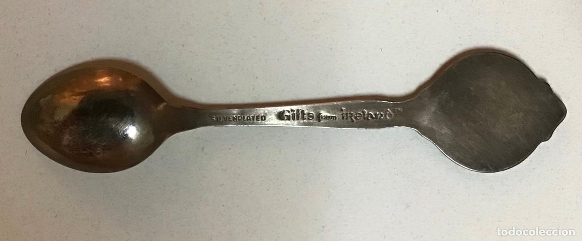 Coleccionismo: IRLANDA, CUCHARA DE COLECCI&Oacute;N PLATEADA - Foto 2