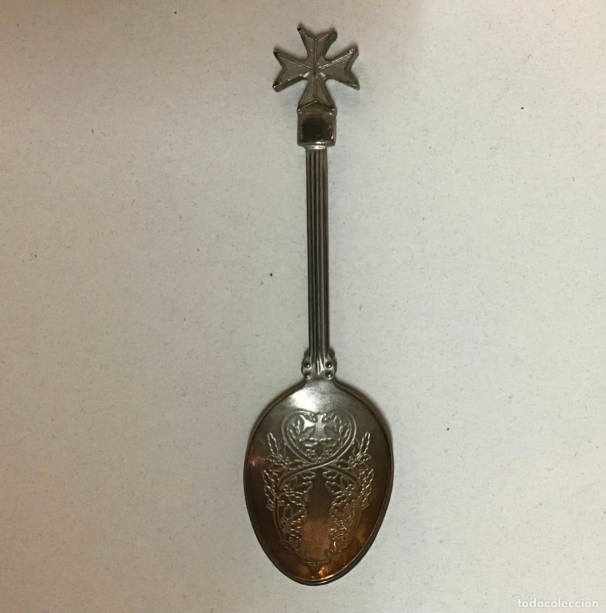 Coleccionismo: MALTA, CUCHARA DE COLECCI&Oacute;N PLATEADA