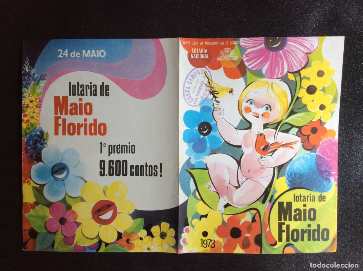 Coleccionismo: Desdobr&aacute;vel publicit&aacute;rio hist&oacute;rico. Maio Florido, 1973. Desdobr&aacute;vel. da Santa Casa da Miseric&oacute;rdia..