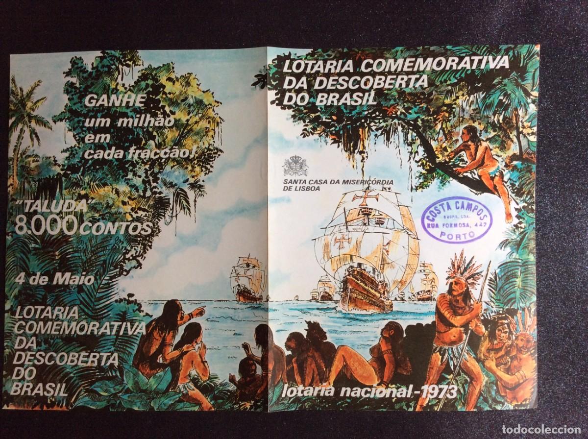 Coleccionismo: Publicidade original de 1973. Desdobr&aacute;vel da Santa Casa da Miseric&oacute;rdia de Lisboa
