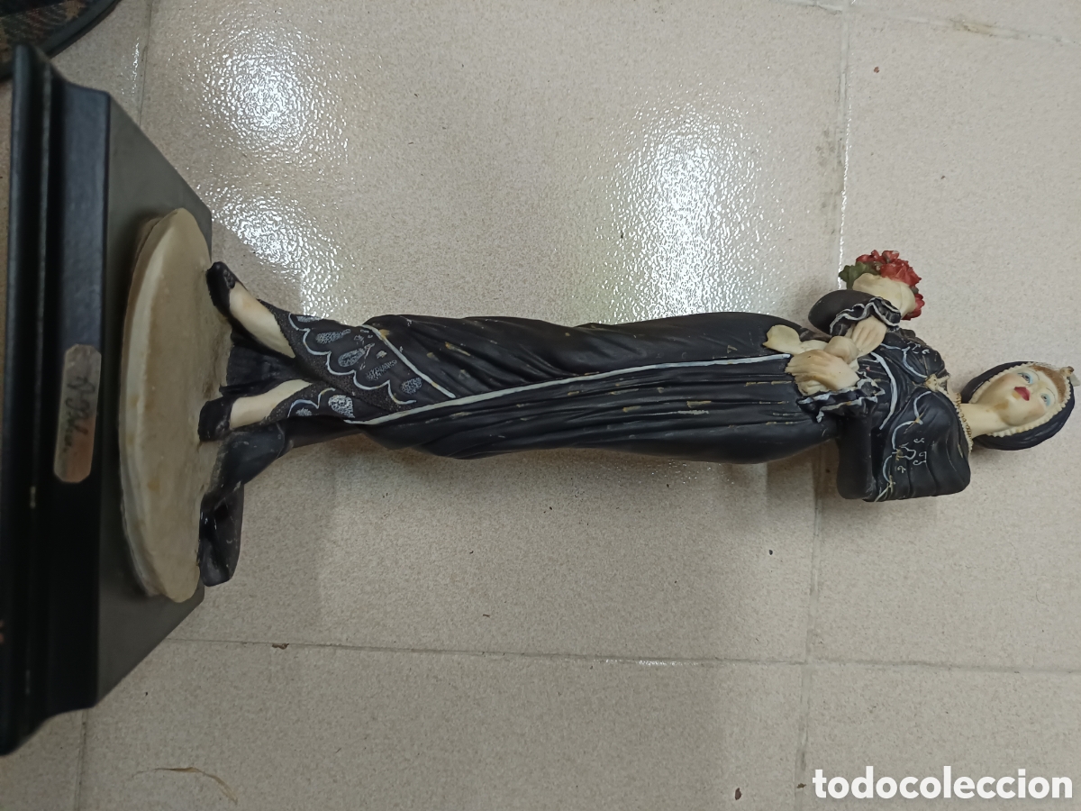 Coleccionismo: Figura cer&aacute;mica de mujer Art Deco