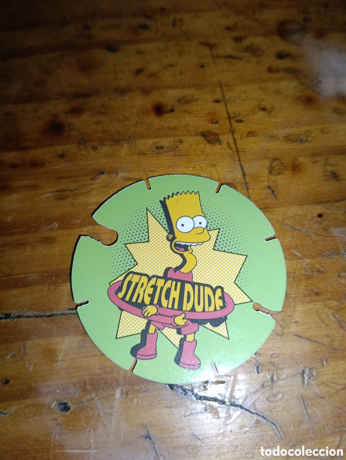 Coleccionismo: Tazo N&deg; 14 The simpsons Bartman Cheetos 2014