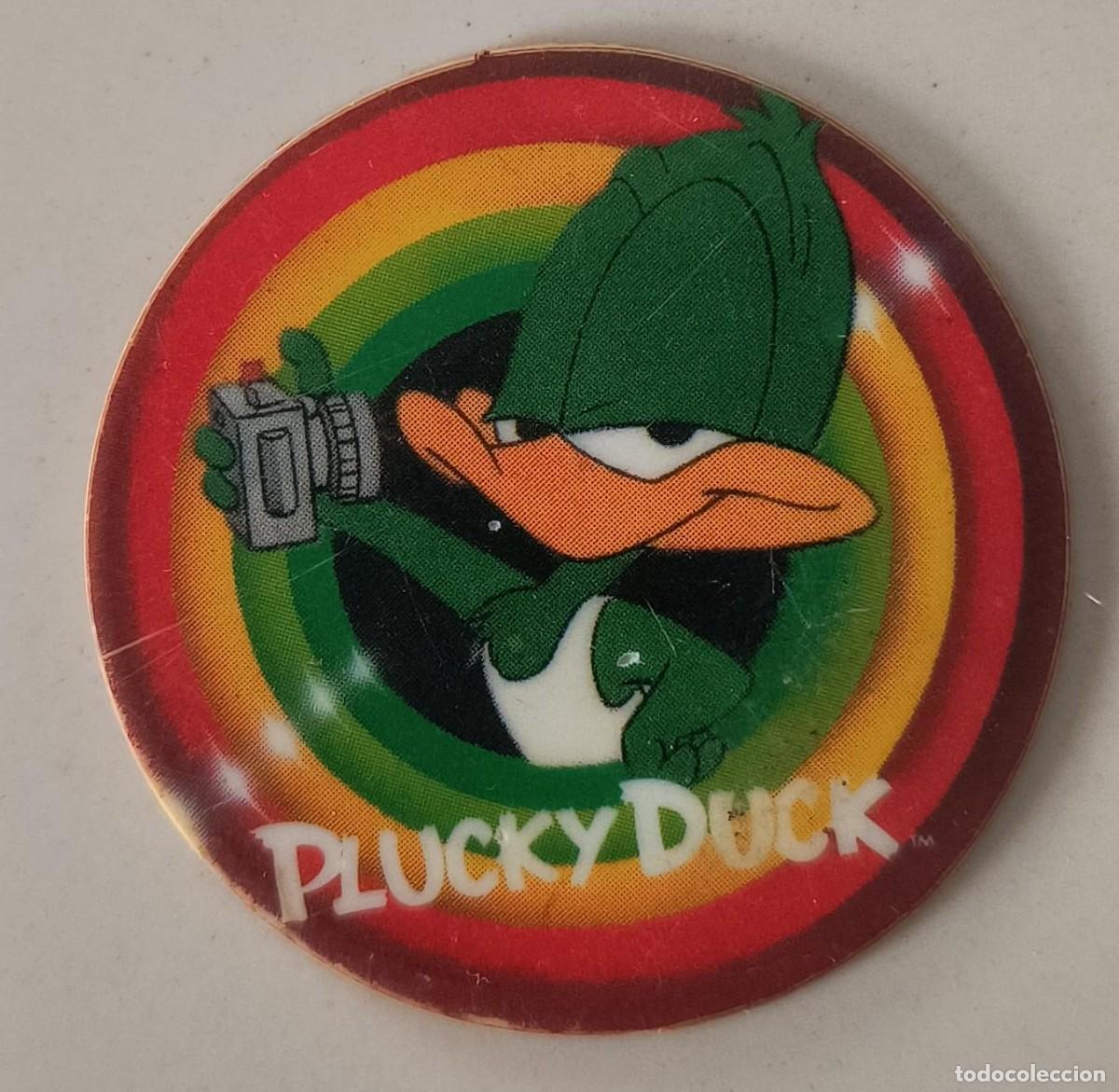 Coleccionismo: TAZO MEGA TAZO DE TINY TOON N&ordm; 58 - PLUCKY DUCK - MATUTANO