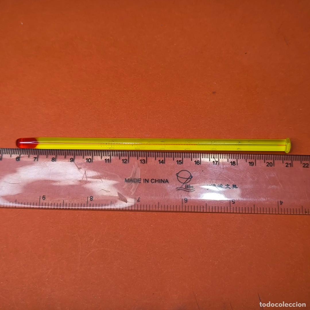 Coleccionismo: 001528VAR-termometro de mercurio 14 CM