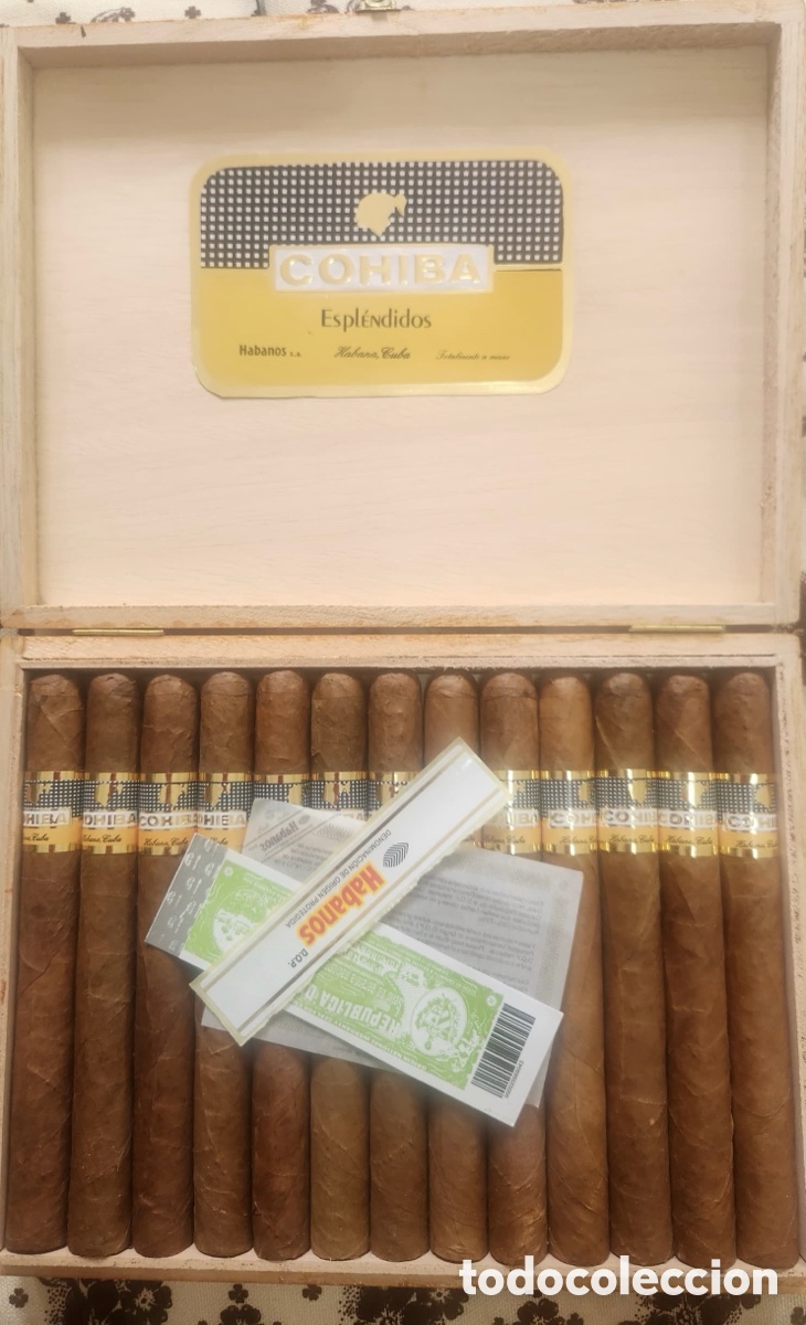 Coleccionismo: Habanos Cohibas Espl&eacute;ndido