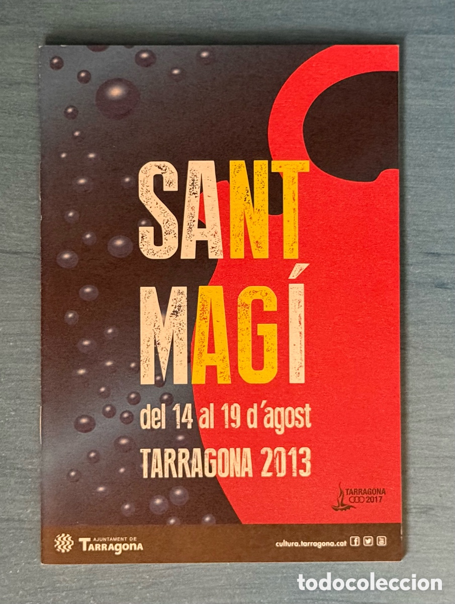 Coleccionismo: Programa Sant Mag&iacute; 2013 Tarragona