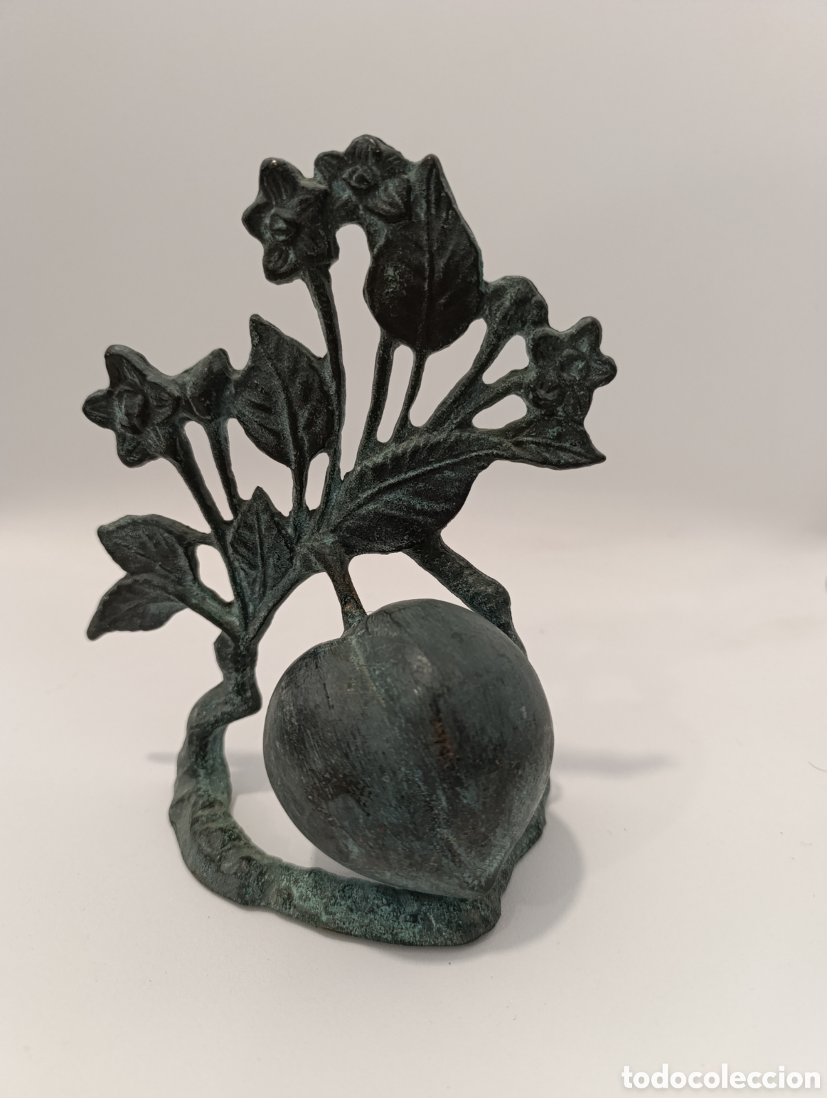 Coleccionismo: Adorno de bronce 475gr. - Foto 6