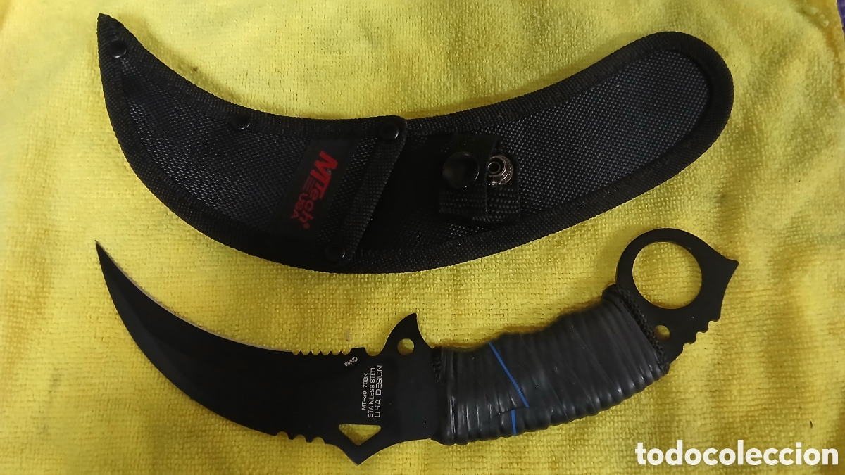 Coleccionismo: Karambit cuchillo tactico militar indonesia