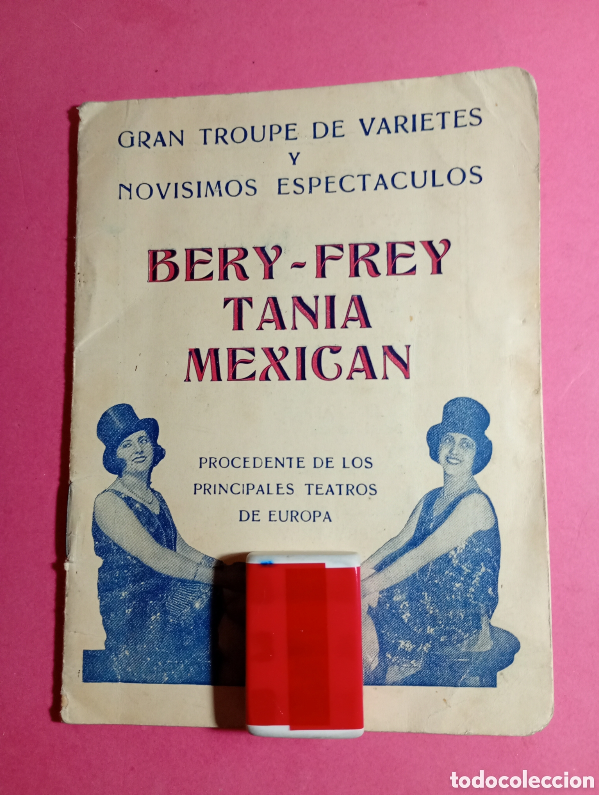 Colecionismo: ARGENTINA GRAN TROUPE DE VARIETES NOV&Iacute;SIMOS ESPECT&Aacute;CULOS BERY - FREY, TANIA, MEXICAN - ELENCO FOTO 2