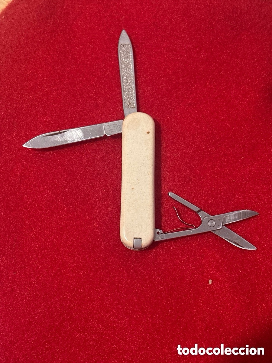 Coleccionismo: Antigua navaja V&iacute;ctorinox Rostfrei miniatura multifuncion (A4)