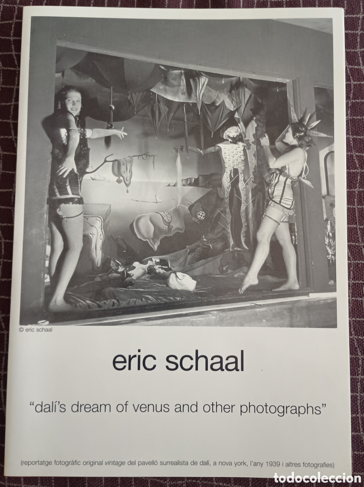 Coleccionismo: Exposici&oacute;n fotografia Eric Schaal. Dal&iacute;. Galer&iacute;a Cadaqu&eacute;s Dos. 2004