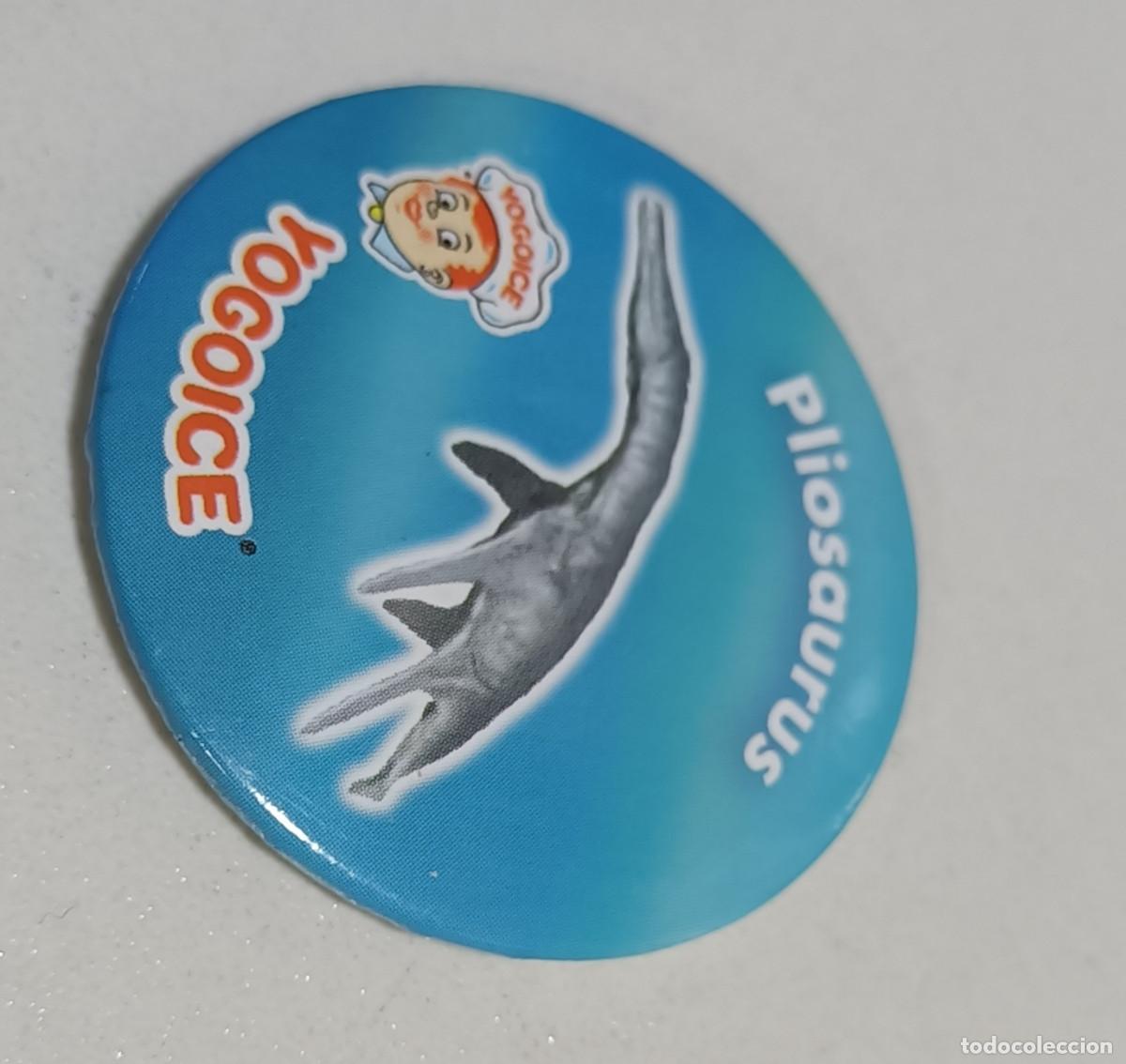 Coleccionismo: pliosaurus CHAPA CHURRUCA YOGOICE DINOSAURIO PROMOCIONAL iman dino PROMOCIONAL
