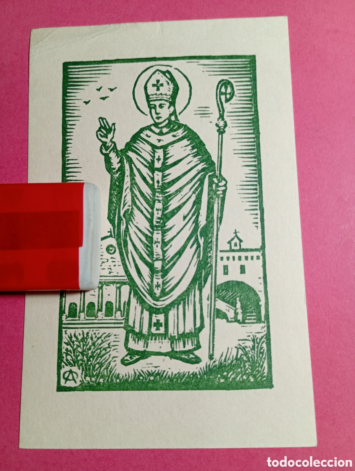 Coleccionismo: BARCELONA ''LA FIRA DE SANT PON&Ccedil;'' PER DAVID GRI&Ntilde;&Oacute; I GARRIGA + BONICA ESTAMPA CARTULINA CA