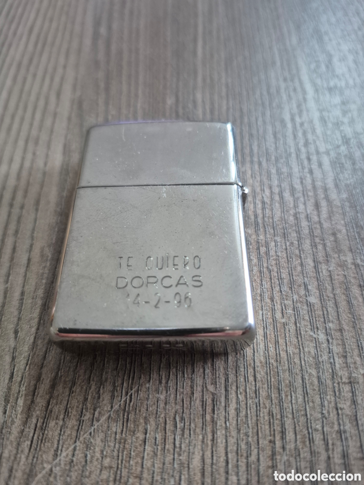 Coleccionismo: ZIPPO PLATA , MADE IN USA - Foto 2