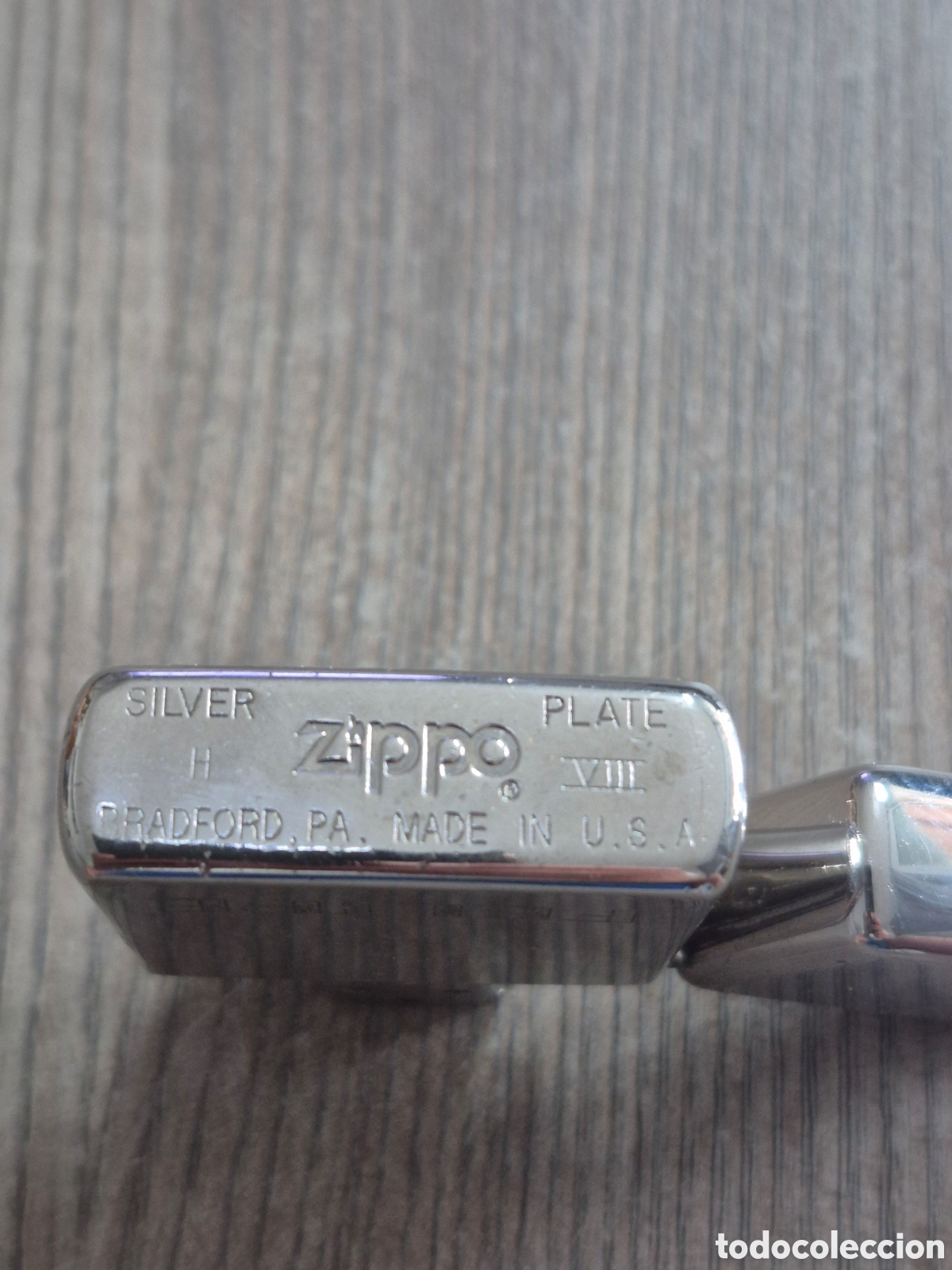 Coleccionismo: ZIPPO PLATA , MADE IN USA - Foto 3