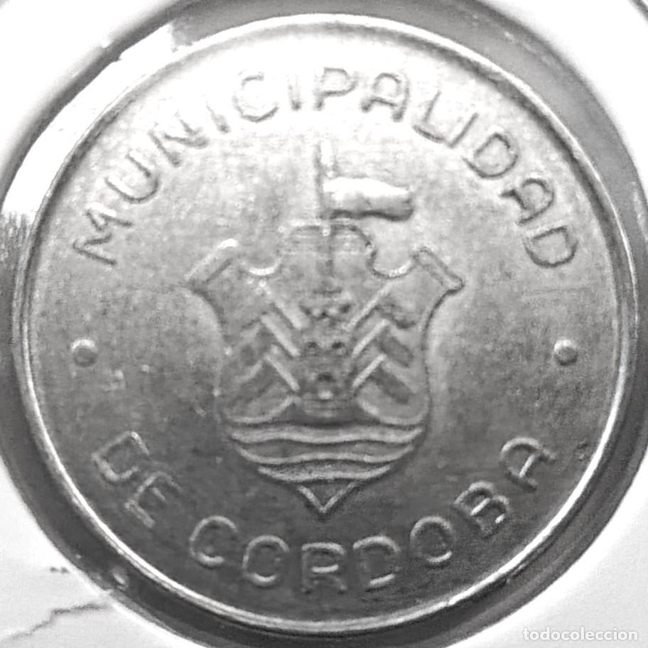 Coleccionismo: ARGENTINA - FICHA TRANSPORTE URBANO - MUNICIPALIDAD CORDOBA - 1 SECCION - A - 1,29 GR. ALUMINIO