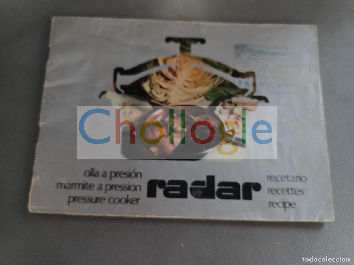Coleccionismo: Catalogo Olla a presion Radar