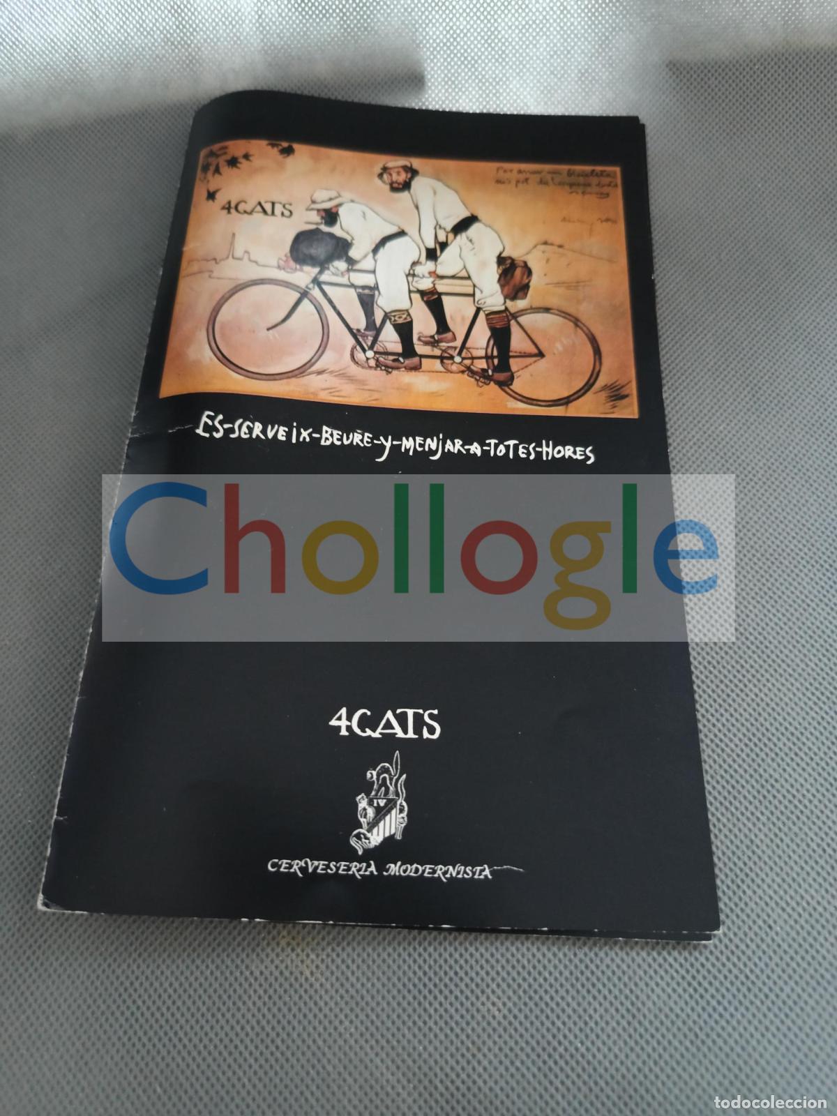 Coleccionismo: Folleto Els Quatre gats