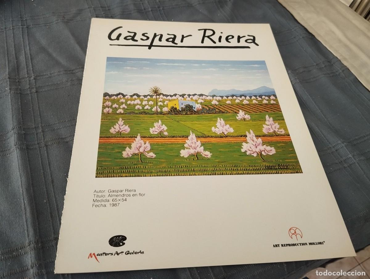 Sammelleidenschaft Papier: GASPAR RIERA / MASTERS ART GALERY LAMINAS