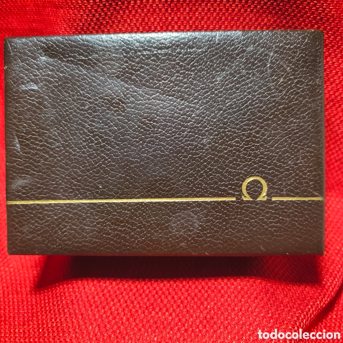 Coleccionismo: Caja Omega para reloj ( LOEWE ) marr&oacute;n