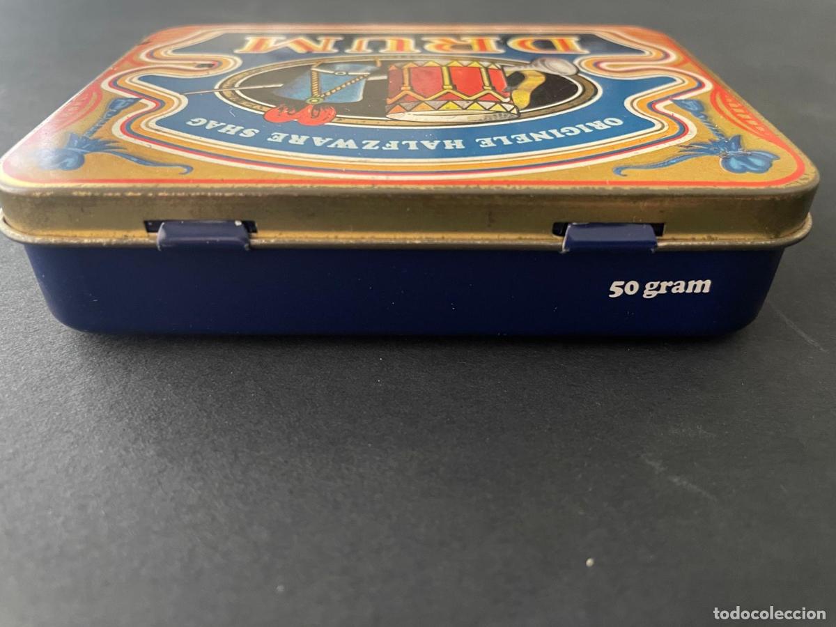 Coleccionismo: DRUM - CAJA METALICA DE TABACO - Foto 5