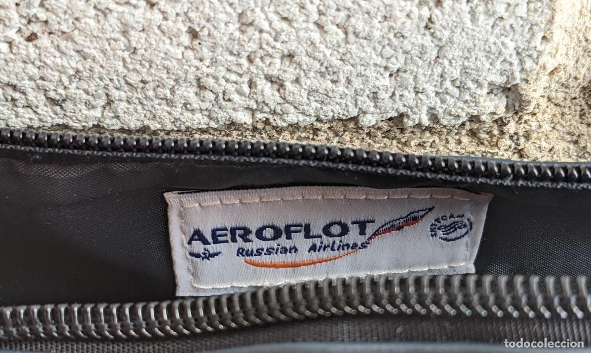 Collecting: NUEVO, AEROFLOT completo neceser / kit de viaje azul