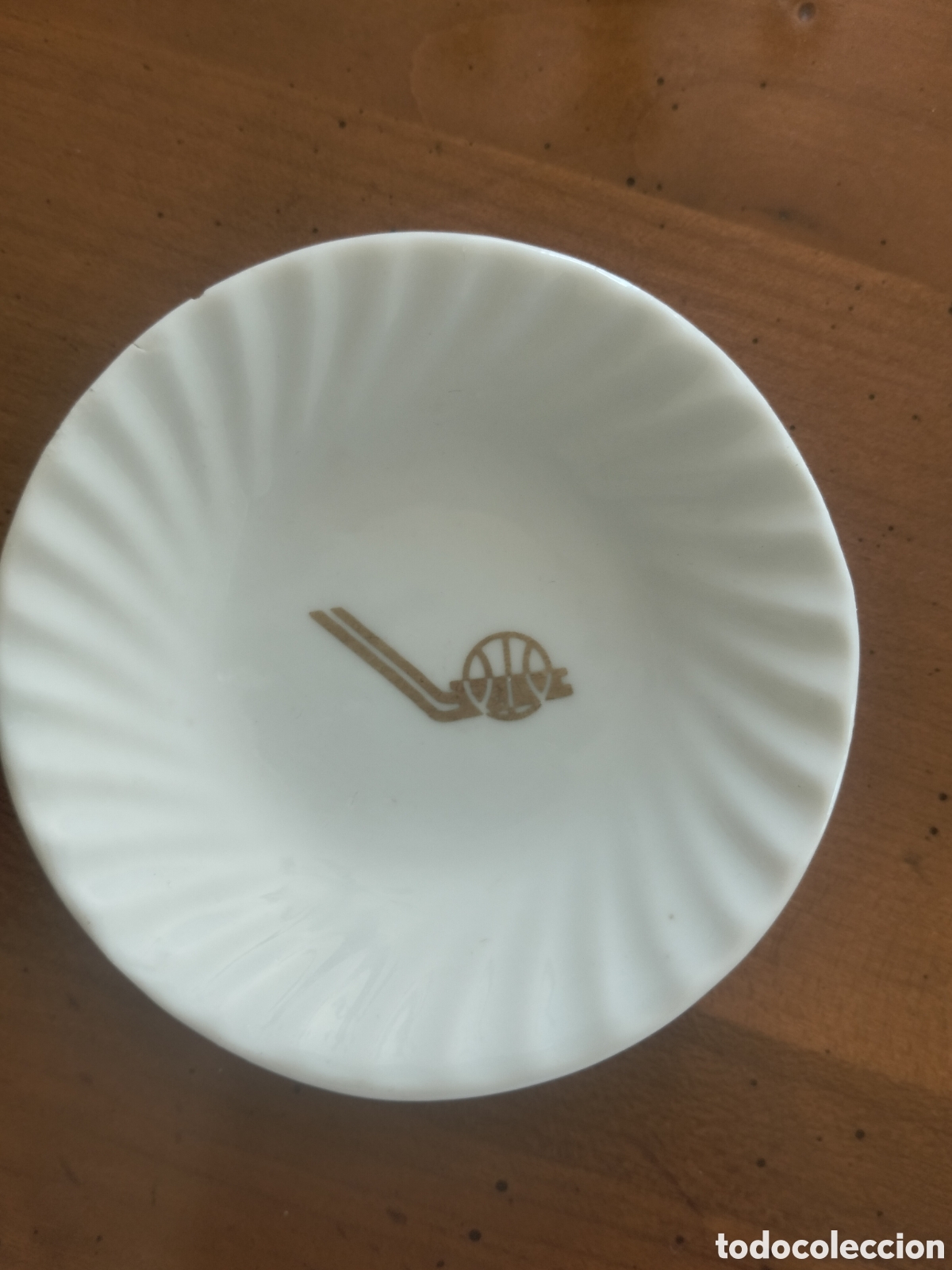 Coleccionismo: Cenicero Vintage de Porcelana Air Afrique - Chatres s/Cher