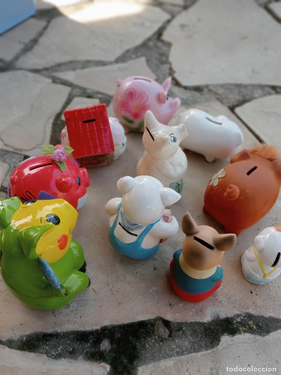 Coleccionismo: figuras cerditos HUCHAS RETRO - Foto 3
