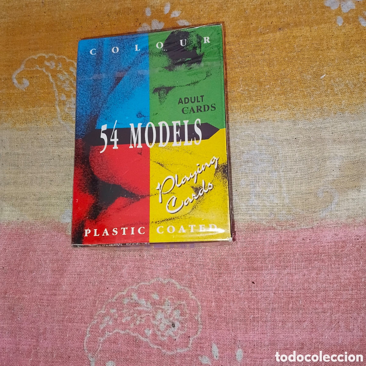 Coleccionismo: 54 MODELS PLAYING CARDS PLASTID COATED NUDE ADULT CARDS