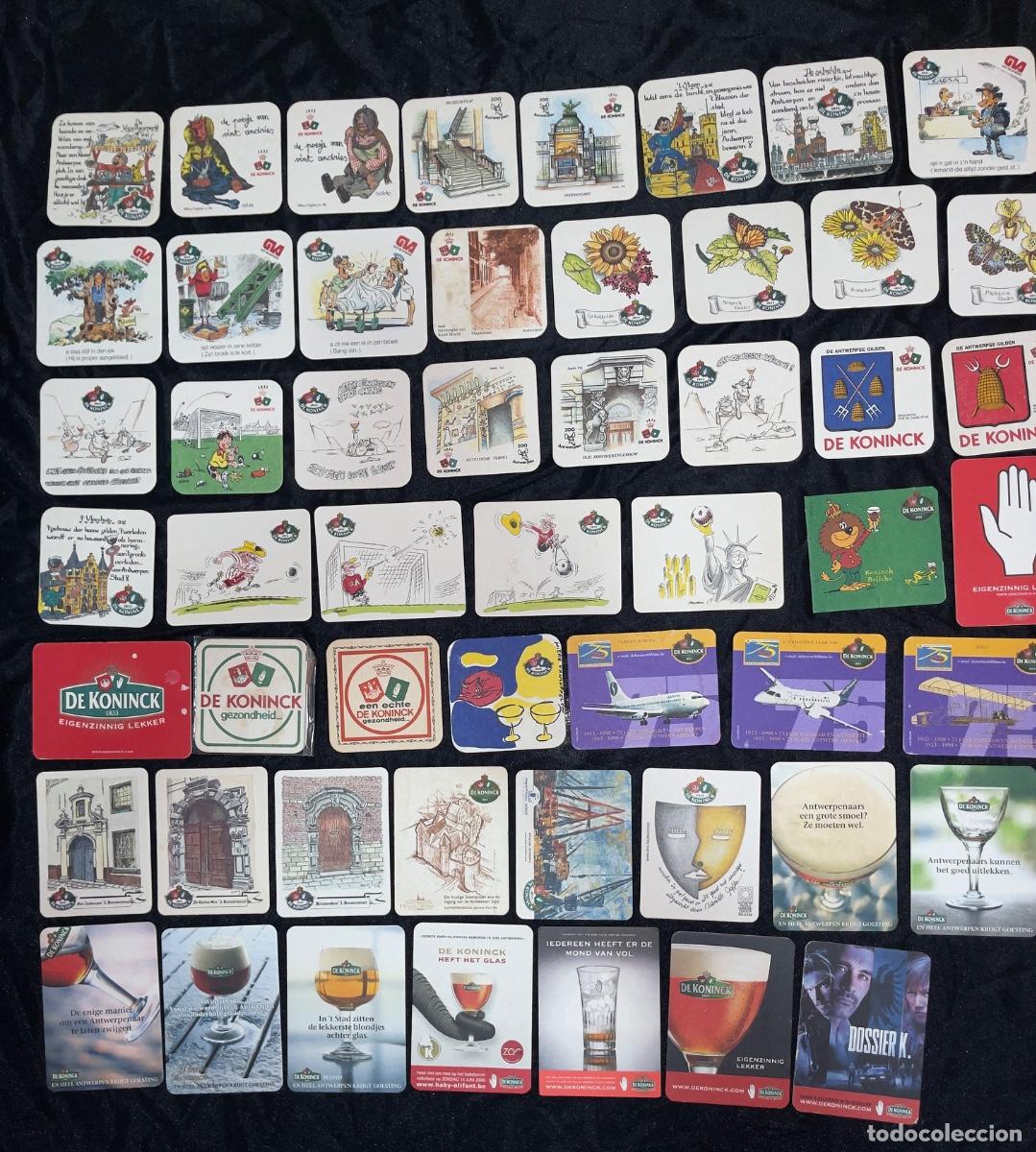 Collecting: Lote de posavasos de cerveza De Koninck