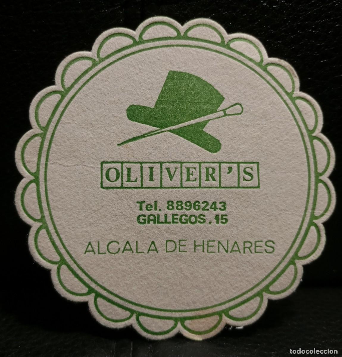 Coleccionismo: OLIVER'S - POSAVASOS - ALCALA DE HENARES - CERVEZA - REFRESCOS - SIDRA - BITTER