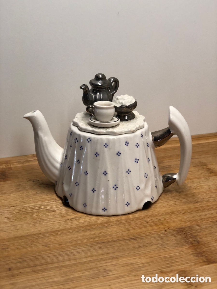 Coleccionismo: Tetera inglesa de colecci&oacute;n.