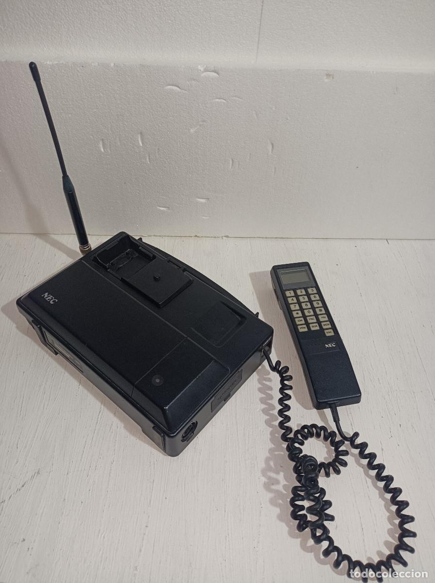 Coleccionismo: Tel&eacute;fono de Coche NEC-1A ETACS 1989 Vintage (LEED)
