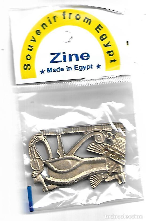 Coleccionismo: RECUERDO DE EGIPTO EN BRONCE NUEVO CON IMAN