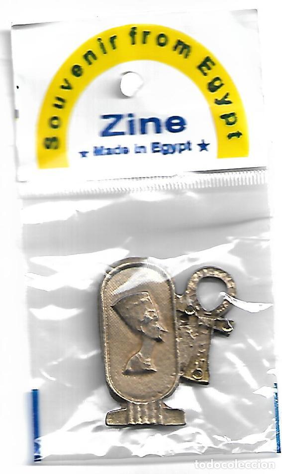 Coleccionismo: RECUERDO DE EGIPTO EN BRONCE NUEVO CON IMAN